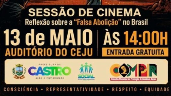 1ª edição do CinePIR - Cinema para Promoção da Igualdade Racial